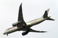 A7-BCK @ EGLL - Boeing 787-8 Dreamliner [38329] (Qatar Airways) Home~G 15/01/2013. On approach 27R. - by Ray Barber