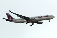A7-AEA @ EGLL - Airbus A330-302 [623] (Qatar Airways) Home~G 21/05/2013. On approach 27L. - by Ray Barber