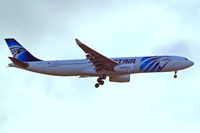 SU-GDT @ EGLL - Airbus A330-343E [1230] (EgyptAir) Home~G 30/11/2012. On approach 27L. - by Ray Barber