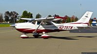 N279TW @ KRHV - Locally-based Cessna T182T taxing out for departure at Reid Hillview Airport, San Jose, CA. - by Chris Leipelt
