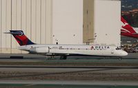 N957AT @ KLAX - Boeing 717-200