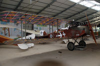 F-AZVE @ LFFQ - LVG C.VI replica in the aviation museum at La Ferté-Alais airfield, France. - by Van Propeller