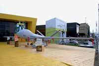 972 @ LFPB - Elbit unmanned aerial vehicle (UAV) Hermes 900 , Displayed at Paris-Le Bourget (LFPB-LBG) Air show 2015 - by Yves-Q