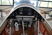 F-BCNL @ LFFQ - The cockpit of this Morane-Saulnier MS.317, in the aviation museum at La Ferté-Alais airfield, France - by Van Propeller