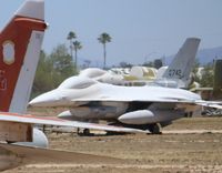 81-0742 @ DMA - F-16A - getting ready to be converted to a QF