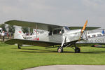 G-AHBM @ EGBR - De Havilland DH-87B Hornet Moth at The Real Aeroplane Club's Helicopter Fly-In, Breighton Airfield, September 20th 2015. - by Malcolm Clarke