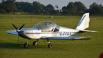 G-CFGX @ EGTH - 3. G-CGFX preparing to depart The Shuttleworth 'Uncovered' Airshow (Finale,) Oct. 2015. - by Eric.Fishwick