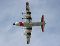 1706 - HC-130H Coast Guard over Passe A Grille Beach St. Pete Florida - by Florida Metal