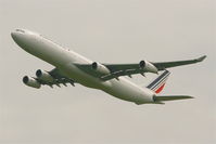 F-GLZS @ LFPG - Airbus A340-313X, Take off Rwy 27L, Roissy Charles De Gaulle Airport (LFPG-CDG) - by Yves-Q