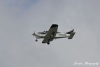 N92GM @ KSRQ - Piper Cherokee (N92GM) arrives at Sarasota-Bradenton International Airport - by Donten Photography