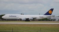 D-ABYJ @ MIA - Lufthansa 747-8 - by Florida Metal
