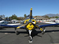 N34YC @ SZP - Beech A45 MENTOR, Continental IO-520 285 hp upgrade, three-blade CS prop - by Doug Robertson