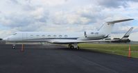 HB-JOE @ ORL - Gulfstream 550 - by Florida Metal