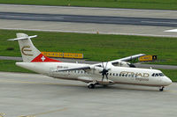 HB-ACD @ LSZH - Aerospatiale ATR-72-212A [668] (Darwin Airlines/Etihad Regional) Zurich~HB 31/08/2014 - by Ray Barber