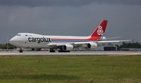 LX-VCH @ MIA - Cargolux - by Florida Metal