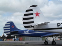 ZK-YAK @ NZAR - Hiding behind another Yak (ZK-PTE) - by magnaman