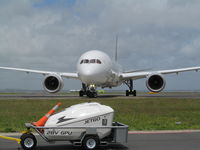 ZK-NZG @ NZAA - taxiway diversion due to roadworks! - by magnaman