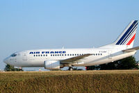 F-GJNH @ LFPG - Boeing 737-528 [25233] (Air France) Paris-Charles De Gaulle~F 24/07/2004 - by Ray Barber