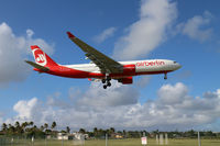 D-ALPA @ TBPB - On arrival at Grantley Adams International Airport, Barbados - by David Marshall