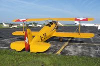 N28BU @ KDLZ - EAA Fly-in at Delaware, OH - by Bob Simmermon