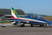 MM55053 @ LFSX - Italian Air Force Aermacchi MB-339PAN, Number 55 of Frecce Tricolori Aerobatic Team 2015, Static display, Luxeuil-St Sauveur Air Base 116 (LFSX) Open day 2015 - by Yves-Q