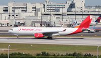 N334QT @ MIA - Avianca Cargo - by Florida Metal