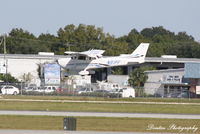 N91PF @ KSRQ - Cessna Skyhawk (N91PF) arrives at Sarasota-Bradenton International Airport following flight from Page Field - by Donten Photography