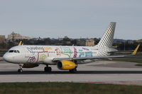 EC-LZM @ LMML - A320 EC-LZM Vueling - by Raymond Zammit