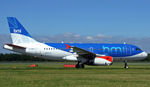 G-DBCJ @ EGPH - BMI A319 131 Arrives from LHR - by Mike stanners