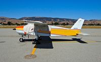 N23AA @ E16 - Locally-based 1964 Bolkow 208C Junior parked at the south tie downs at South County Airport, San Martin, CA. - by Chris Leipelt