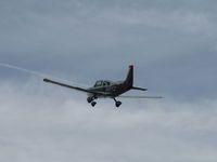 N9YZ @ SZP - 1975 Grumman American AA-5A CHEETAH, Lycoming O-320 150 Hp, takeoff climb Rwy 04, Young Eagles flight - by Doug Robertson
