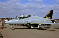 XX278 @ EGUD - BAe Hawk T.1A [312103] (Royal Air Force) RAF Abingdon~G 15/09/1990. From a slide. - by Ray Barber