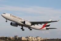 A6-EKV @ LMML - A330 A6-EKV Emirates Airlines - by Raymond Zammit