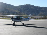 N704UT @ SZP - 1976 Cessna 150M, Continental O-200 100 Hp, taxi - by Doug Robertson