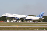 N306JB @ KSRQ - JeBlue Flight 741 (N306JB) Blue Orleans arrives at Sarasota-Bradenton International Airport following flight from Boston-Logan International Airport - by Donten Photography