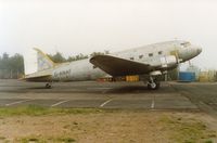 G-ANAF @ ELLX - seen before paint. after conversion to sprayer