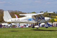 G-IAJS @ EGHP - Comco Ikarus C-42 Cyclone FB UK [PFA 322-14393] Popham~G 03/05/2014 - by Ray Barber