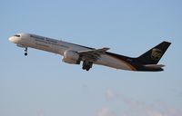 N464UP @ MIA - UPS 757 - by Florida Metal