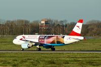 OE-LBS @ EDDL - Austrian Airlines (Eurovision Song Contest cs.), is here on RWY 23L at Düsseldorf Int'l(EDDL) - by A. Gendorf