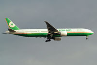 B-16706 @ EGLL - Boeing 777-35EER [33750] (EVA Airways) Home~G 17/07/2012. On approach 27L. - by Ray Barber