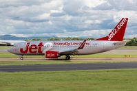 G-GDFT @ EGCC - taxi in from runway 23r to T1, - by Jez-UK
