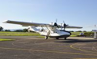N9767 @ LSGL - Just landed Catalina in Lausanne - by Pat_sky