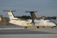 9H-AFD @ LMML - DHC-8 9H-AFD United Nations - by Raymond Zammit