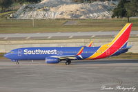 N8672F @ KTPA - Southwest Flight 2276 (N8672F) departs Tampa International Airport enroute to Phoenix-Sky Harbor International Airport - by Donten Photography