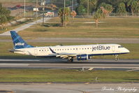N279JB @ KTPA - JetBlue Flight 1447 (N279JB) Indigo Blue arrives at Tampa International Airport following flight from Westchester County Airport - by Donten Photography
