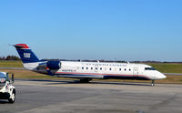 N207PS @ KCLT - Taxi to park CLT - by Ronald Barker