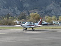 N9YZ @ SZP - 1975 Grumman American AA-5A CHEETAH, Lycoming O-320 150 Hp, landing roll Rwy 04 to give Young Eagles flights - by Doug Robertson