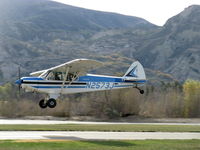 N2573J @ SZP - 1979 Piper PA-18-150 SUPER CUB, Lycoming O-320 150 Hp, landing Rwy 04 - by Doug Robertson