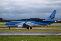 G-TAWP @ EGCC - on taxiway Bravo on route to terminal T2, - by Jez-UK