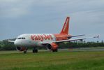 G-EZIW @ EGPH - Easy 88WA taxying to runway 06 - by Mike stanners